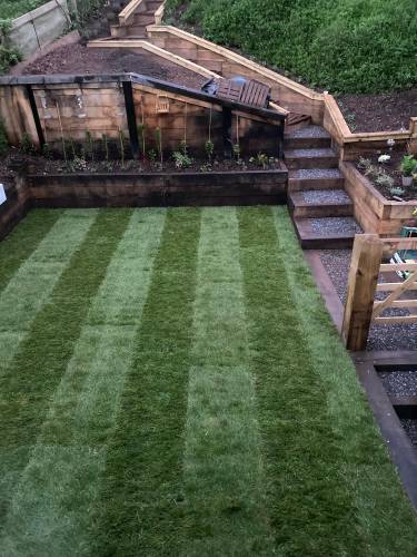 Garden design and landscaping