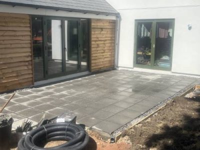 Paving & Pathways for a patio