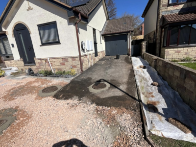 Tarmac Surfacing preparation