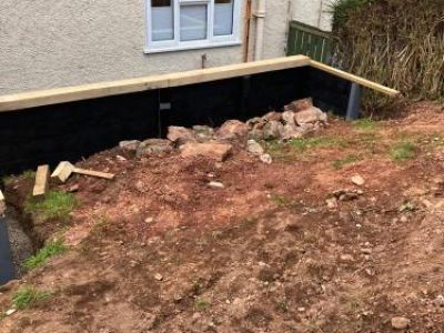 Groundworks with Garden design and landscaping